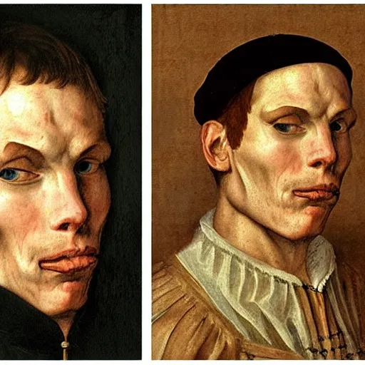 Image similar to A 16th century mannerism painting of Jerma985, portrait of Jerma985, grainy, realistic, very realistic, hyperrealistic, highly detailed, very detailed, extremely detailed, very neat, very epic, very cool, detailed, trending on artstation