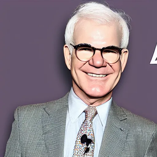 Prompt: Steve Martin in Pixar’s Up!