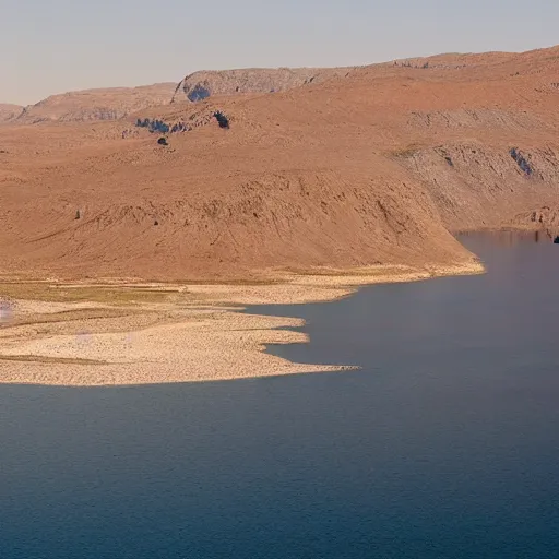 Image similar to A fjord in Libya.