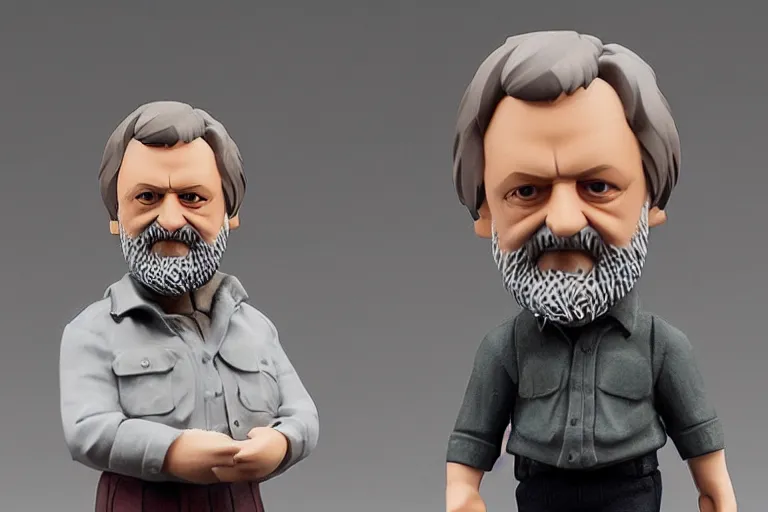 Image similar to Nendroid figure of Slavoj Žižek, studio photo