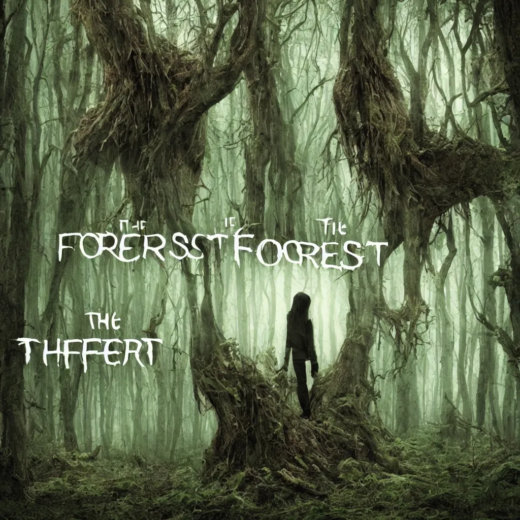 Prompt: the forest, creature