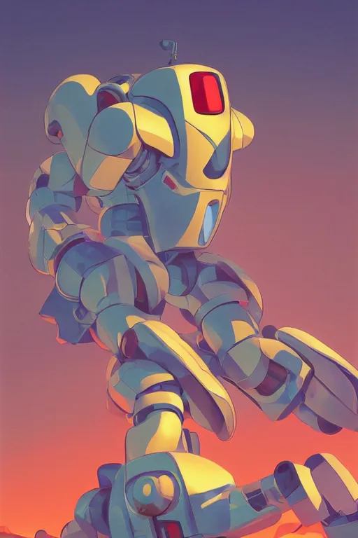 Image similar to metabots medabots medarotto medarot robot minimalist comics, behance hd by jesper ejsing, by rhads, makoto shinkai and lois van baarle, ilya kuvshinov, rossdraws global illumination ray tracing hdr radiating a glowing aura