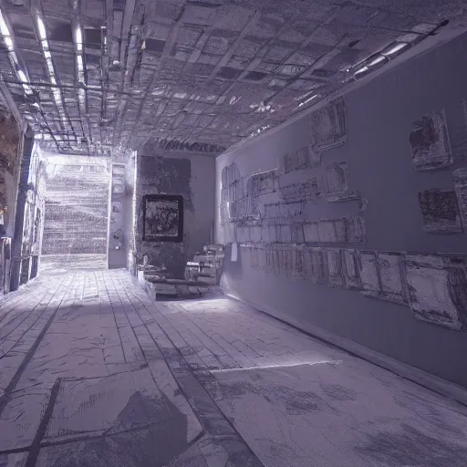 Prompt: ultra high quality neural art rendered in unreal engine 5