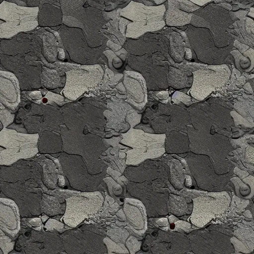 Image similar to 8k seamless texture of rock, dishonored style