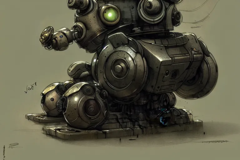 Image similar to robot by jean - baptiste monge