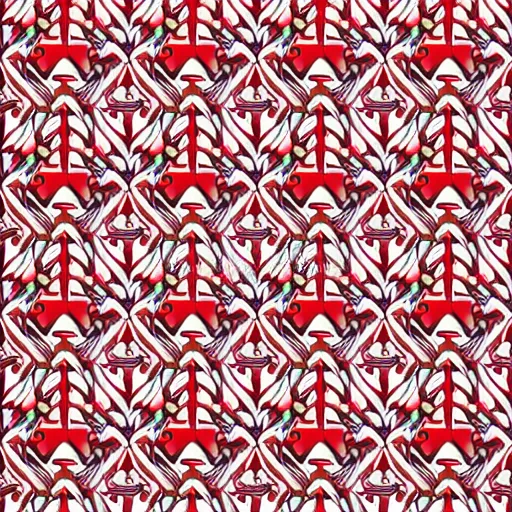 Image similar to geometric patern, white and red colour, bold, simple, modern, illustration, lines, african pattern