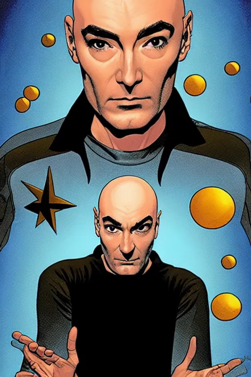 Image similar to grant morrison