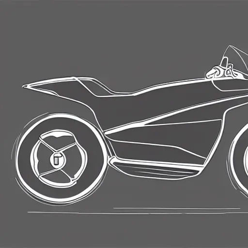 Prompt: product design study of a tesla motorbike, grey