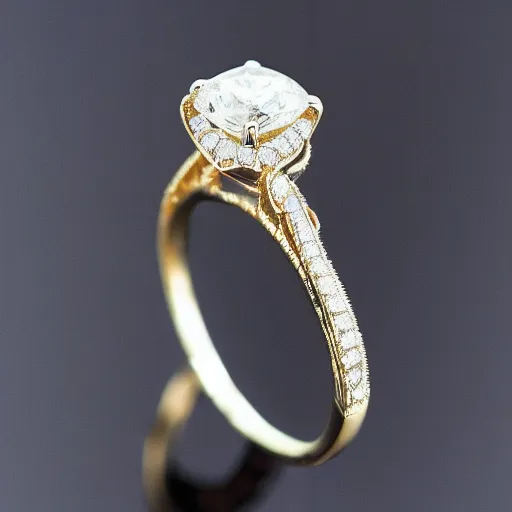 Image similar to stunning 4 5 carat diamond ring on wife finger