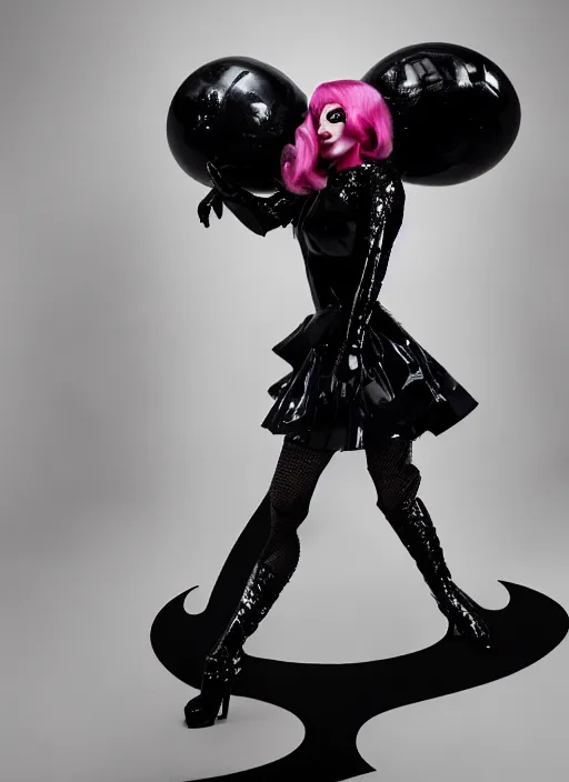 Image similar to lady gaga by nick knight, born this way, born this way album, red weapon 8 k s 3 5, cooke anamorphic / i lenses, highly detailed, cinematic lighting