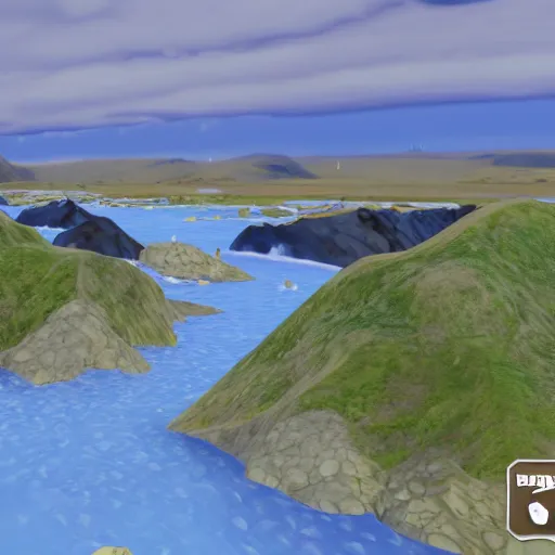 Image similar to iceland reykjavik in sims 4 2 0 0 0 game screenshot