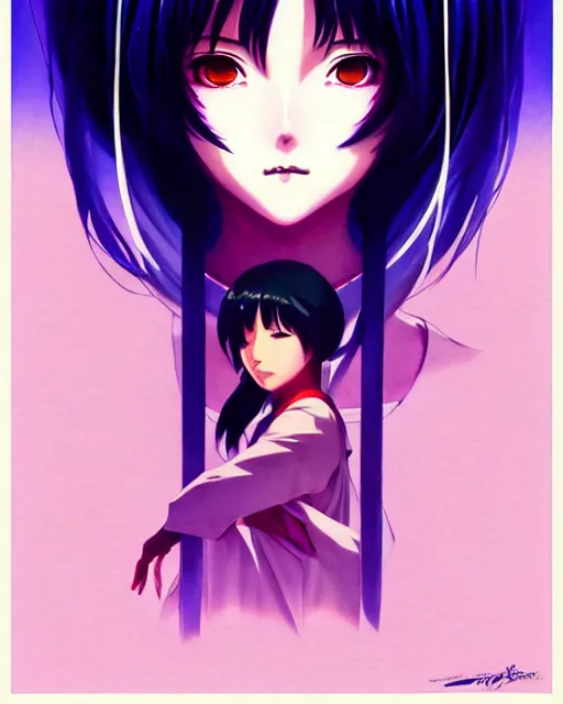 Image similar to An anime goddess of shadows || VERY VERY ANIME!!!, fine-face, Audrey Plaza, realistic shaded perfect face, fine details. Anime. realistic shaded lighting poster by Ilya Kuvshinov katsuhiro otomo ghost-in-the-shell, magali villeneuve, artgerm, Jeremy Lipkin and Michael Garmash and Rob Rey