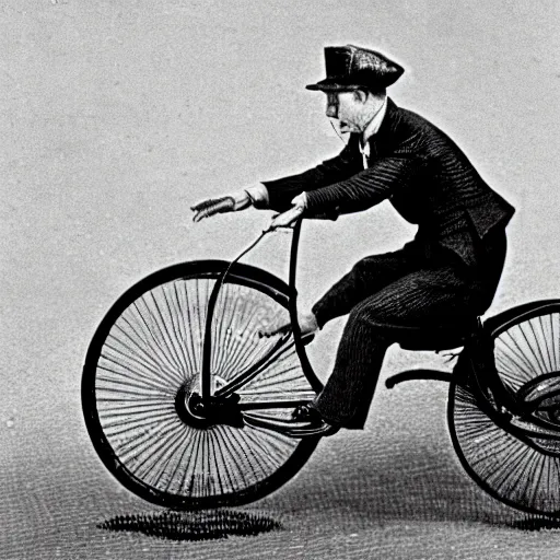 Image similar to An electrical velocipede