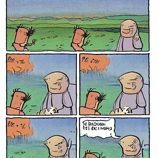 Prompt: funny PBF comic