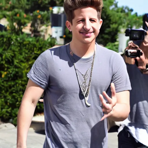 Image similar to charlie puth showing his arm pits