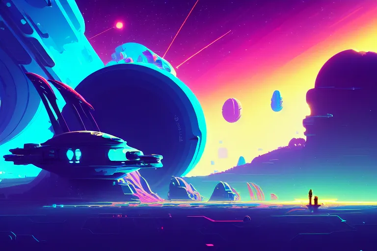 Image similar to a spaceship in an asteroid field, beautiful detailed, cinematic, strong lighting, hi - fructose art magazine, by anton fadeev and paul lehr and david heskin and josan gonzalez, 8 k