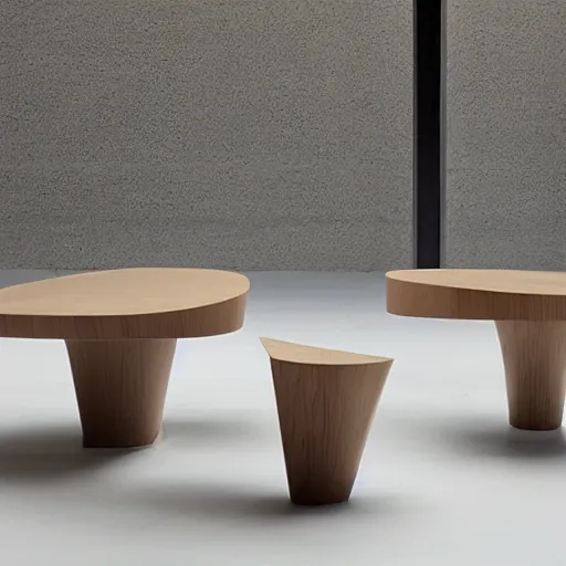 Image similar to the gorgoroth stool by tadao ando
