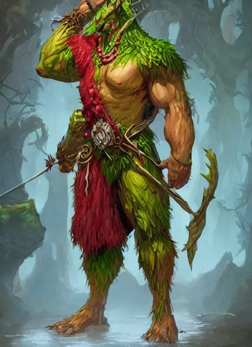 Image similar to treant, dndbeyond, bright, colourful, realistic, dnd character portrait, full body, pathfinder, pinterest, art by ralph horsley, dnd, rpg, lotr game design fanart by concept art, behance hd, artstation, deviantart, hdr render in unreal engine 5