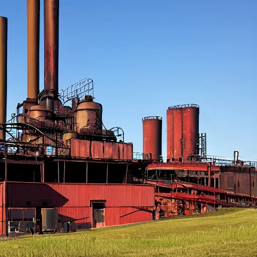 Prompt: sloss furnaces,