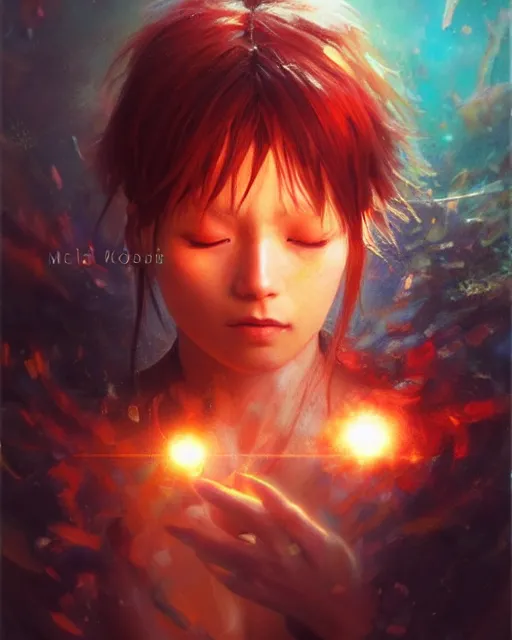 Image similar to asuka soryu, award winning photograph, radiant flares, realism, lens flare, intricate, various refining methods, micro macro autofocus, evil realm magic painting vibes, hyperrealistic painting by michael komarck - daniel dos santos