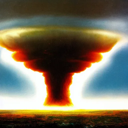Image similar to a nuclear explosion