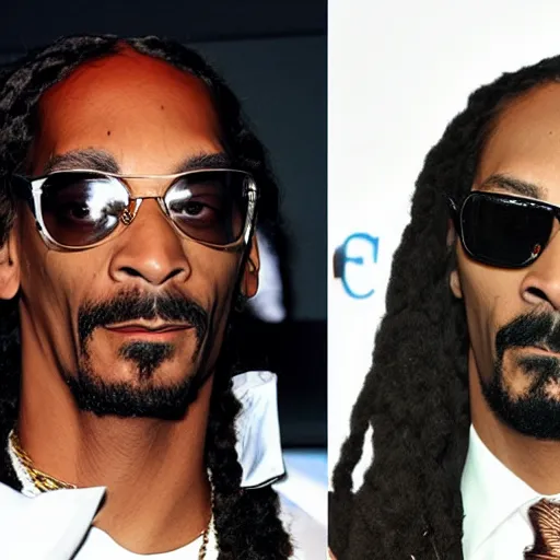 Image similar to Snoop dog drag beyonce