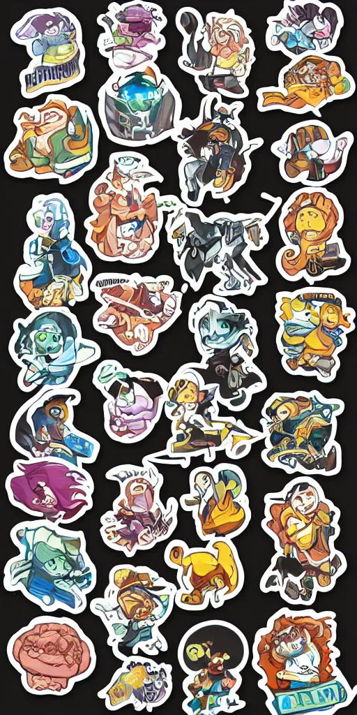 Image similar to unused sticker sheet