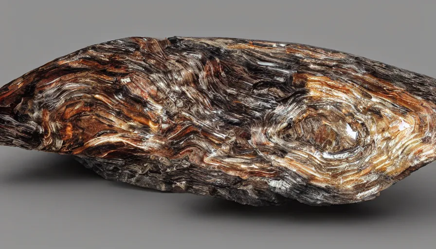 Image similar to kintaro miura petrified wood slab aquatic horror shape diablo canine rendered extremely detailed