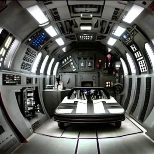 Image similar to millennium falcon car commercial