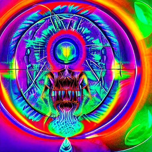 Image similar to dmt ego death