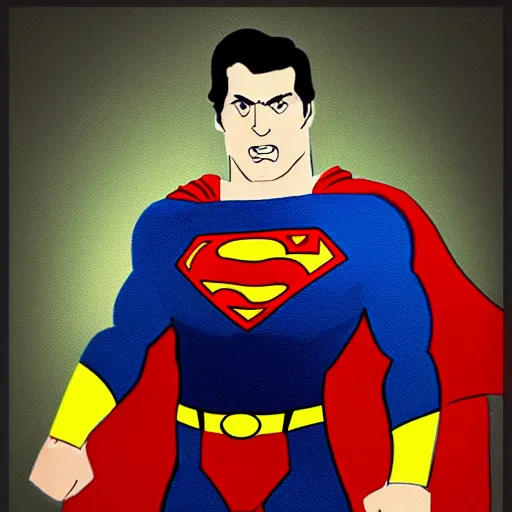 Prompt: Superman >yelling<<<< angry