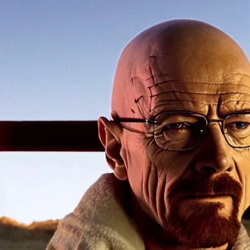 Image similar to walter white is freddy krueger, cinematic lighting