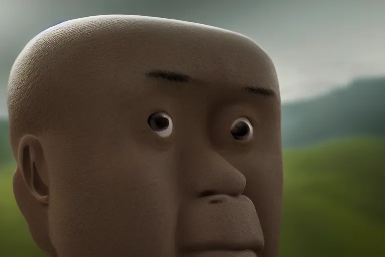 Prompt: Beautiful wojak meme wojak meme wojak meme insanely detailed, 8K , HDR , GFX Association , low angle, tilted , perfect lighting , Macro lens , professional lenses awards winning   trending on Artstation , cover , national geographic best photo of the year