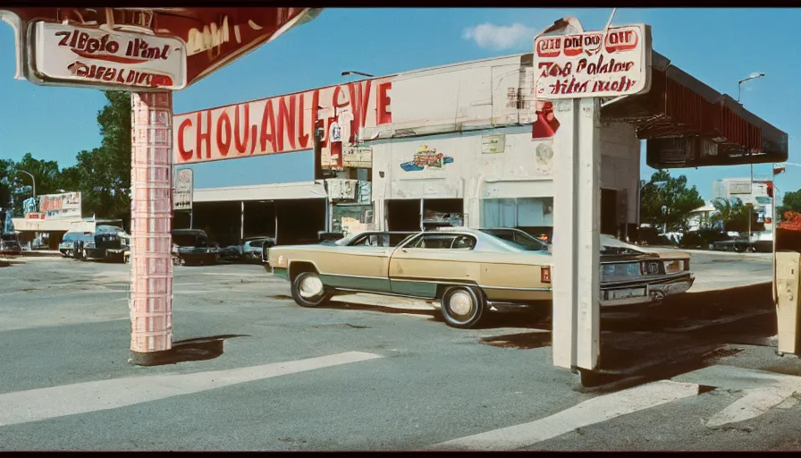 Image similar to 7 0 s film still about places in the southern united states, kodachrome, cinecolor, cinestill, film grain, film texture, retro, cinematic, high resolution, photorealism,