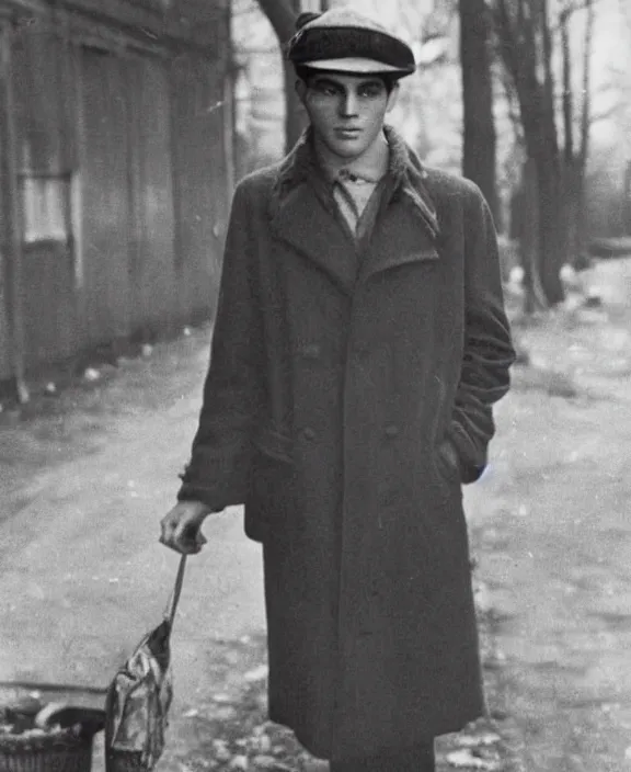 Image similar to 1 9 5 1 photo of holden caulfield from the catcher in the rye