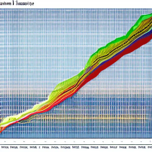 Prompt: a masterpiece isometric graph of historic marine oil prices by visualcapitalist trending on bloomberg