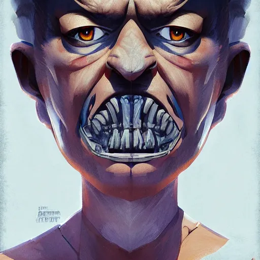 Image similar to face icon stylized minimalist mad max 2 : the road warrior, loftis, cory behance hd by jesper ejsing, by rhads, makoto shinkai and lois van baarle, ilya kuvshinov, rossdraws global illumination