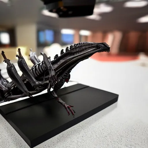 Image similar to xenomorph on a surgical table.