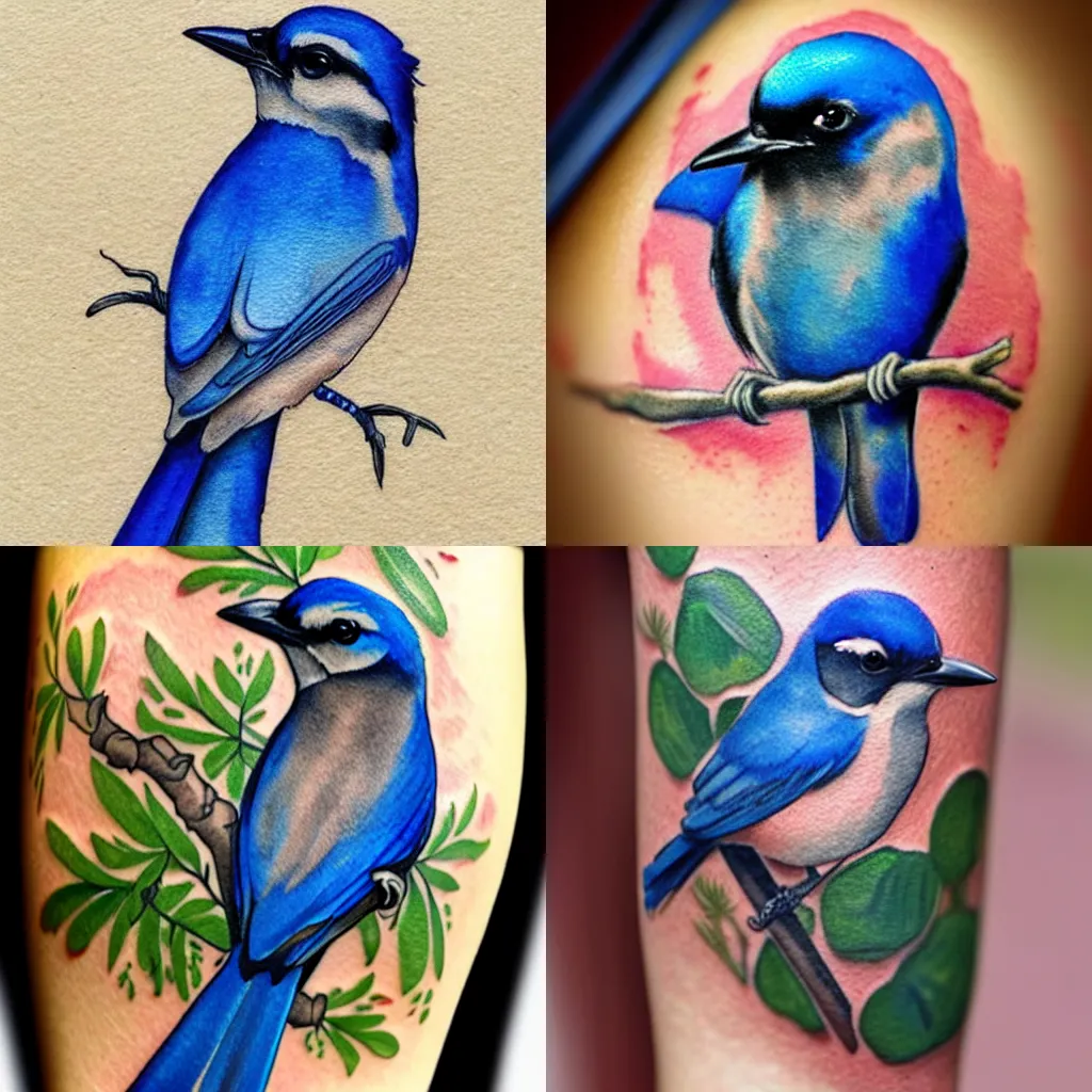 blue jay done by Cam Sevigne at great spirits tattoo : r/tattoo
