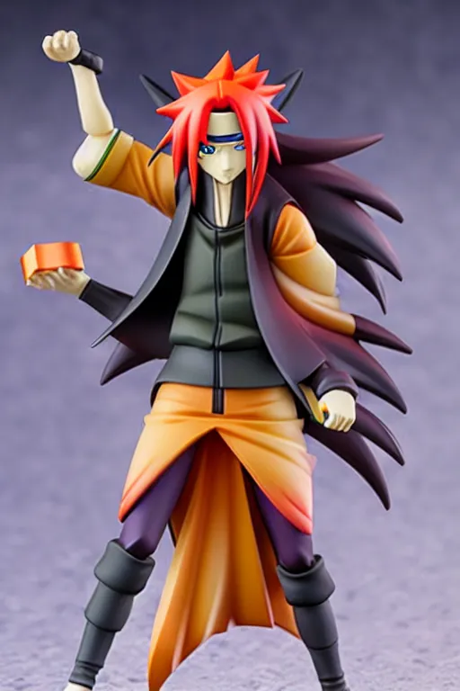 Prompt: still figurine of madara from naruto shippuden, official store photo, commercial photo, featured on amiami, 8 k, 8 5 mm, f. 1 4, beautiful composition