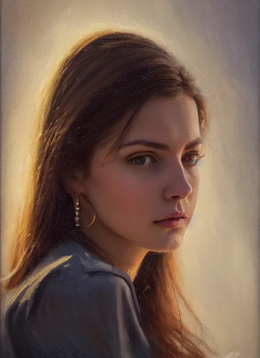 Image similar to portrait of a gorgeous young woman in the style of stefan kostic, 500px, realistic photo, sharp focus, 8k high definition, insanely detailed, intricate, elegant