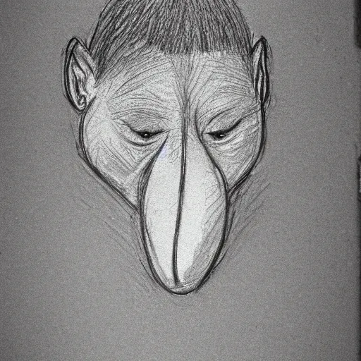 Prompt: nose sketch
