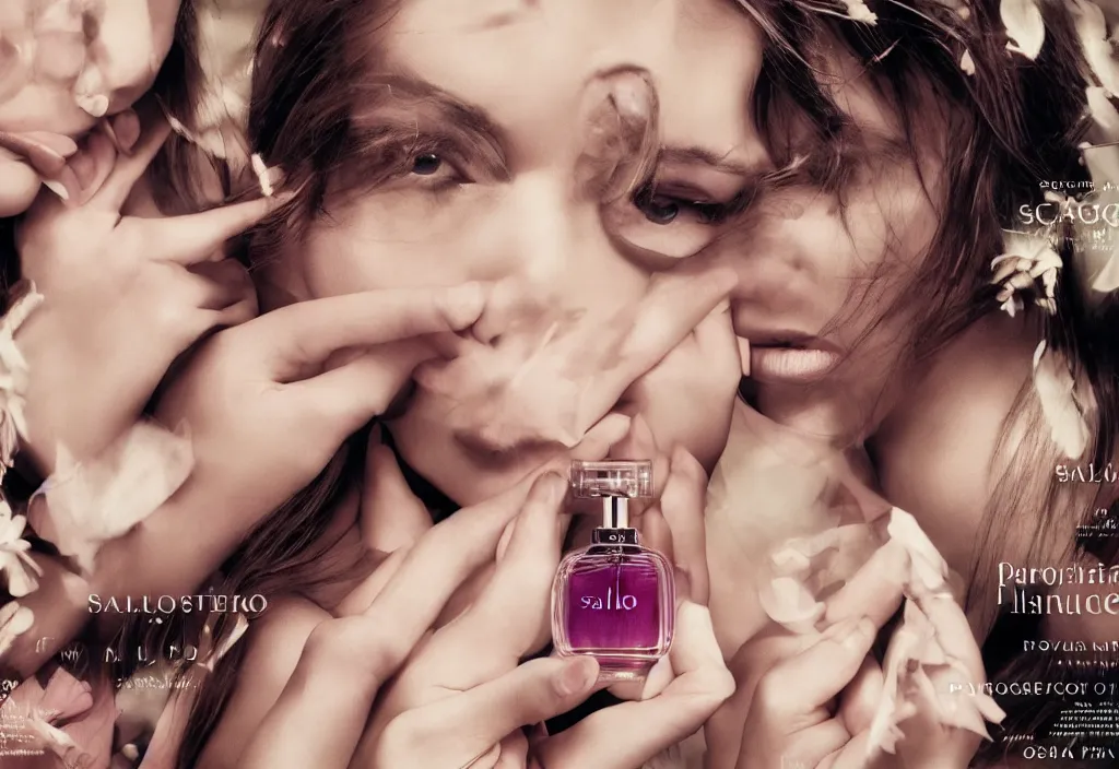 Image similar to portrait fragrance packshot by salgado, highly detailed, fashion