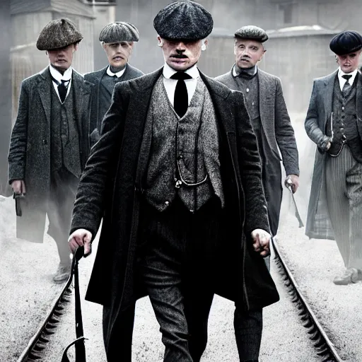 Prompt: peaky blinders thomas