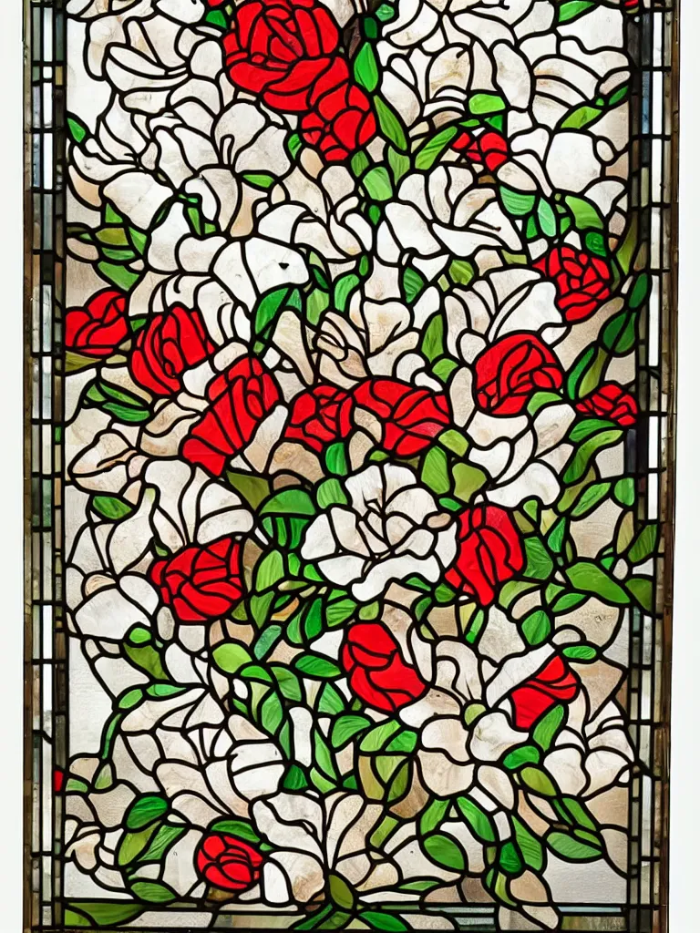 Stained Glass Rose – ArbeeDesigns