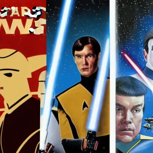 Prompt: star wars vs star trek