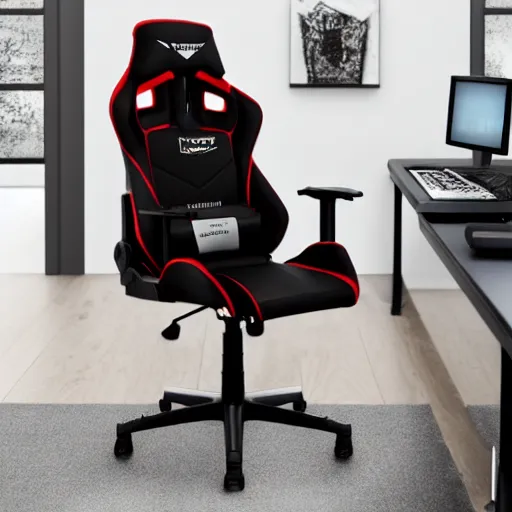 Prompt: a photo of the most uncomfortable gaming chair in the world.