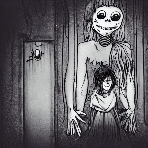 Image similar to creepypasta