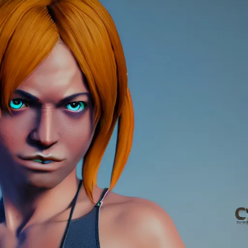 Image similar to Serge from Chrono Cross, high detail, unreal engine 5, detailed, 8k