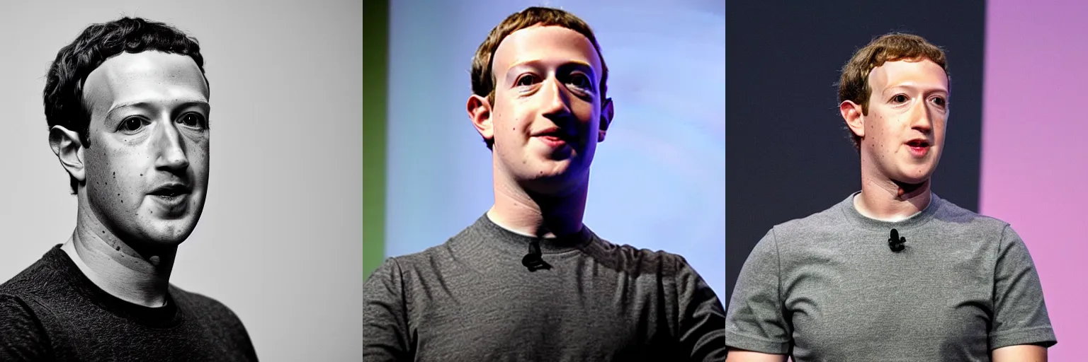Prompt: Mark Zuckerberg with a beard